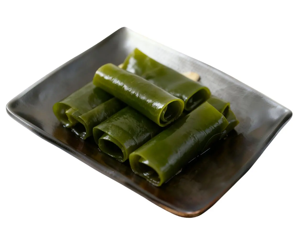 Seaweed knots at FirePot Korean BBQ & Hot Pot, a Asian Restaurant in Grand Forks